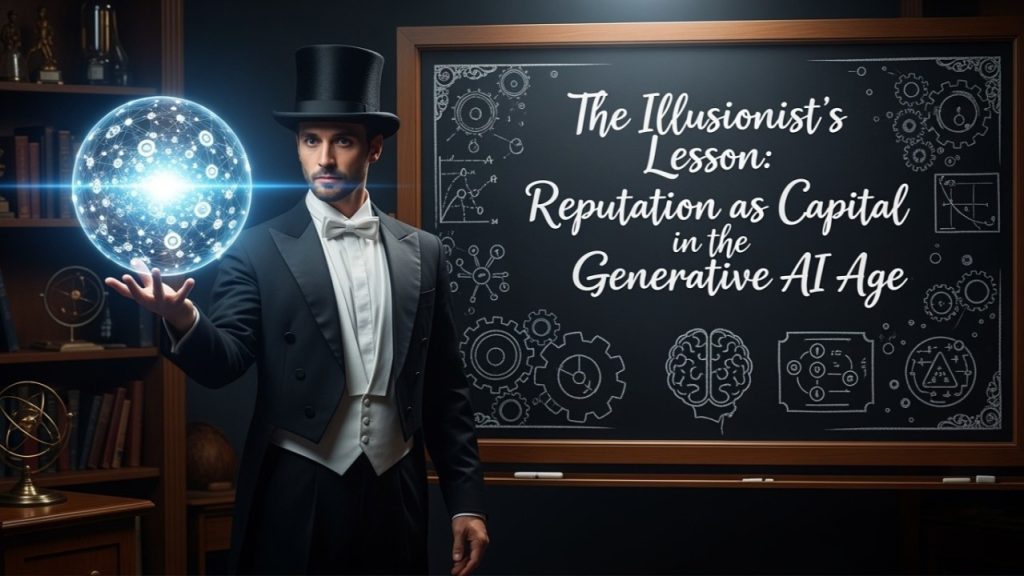 The Billionaire’s Lesson: Reputation as Capital in the Generative AI Age, illustration