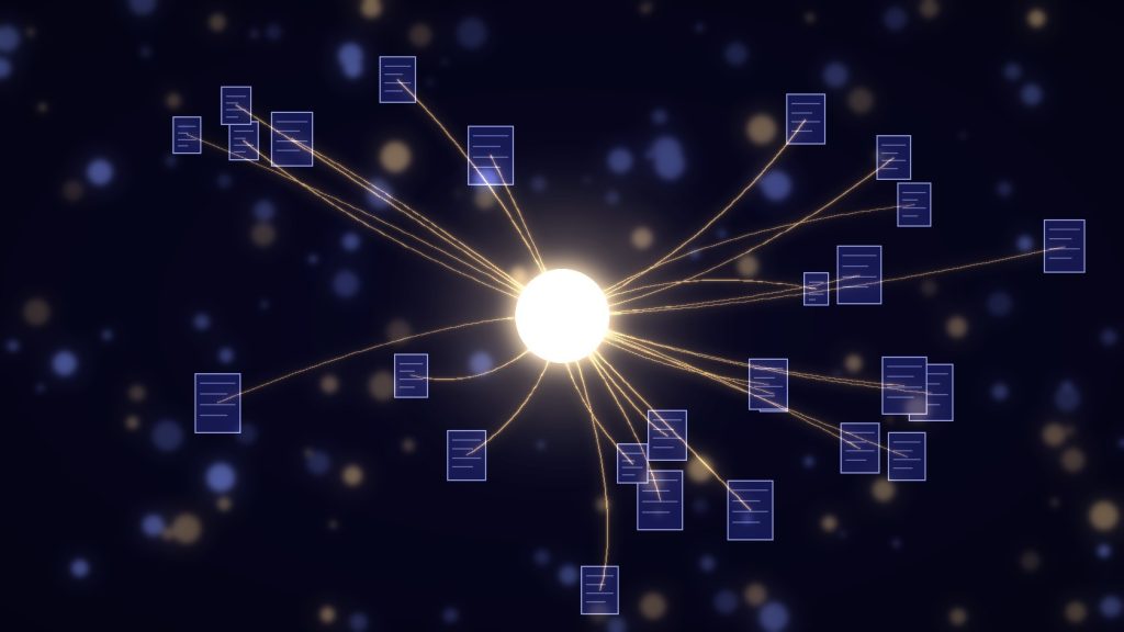 Sources connected to an artificial intelligence answer, for monitoring AI citations
